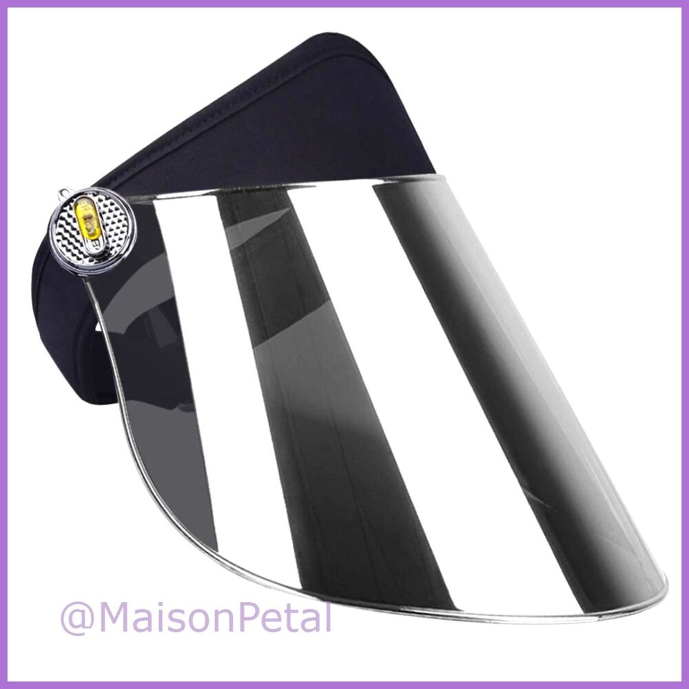 UPF 50+ Sun Visor Hat with Adjustable Strap, UV Protection for Outdoor